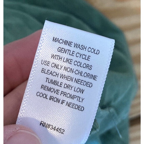 NEW Cuddl Duds Set of 2 3/4 Sleeve Tops Size Large Women’s Peach Ivy - Picture 6 of 10